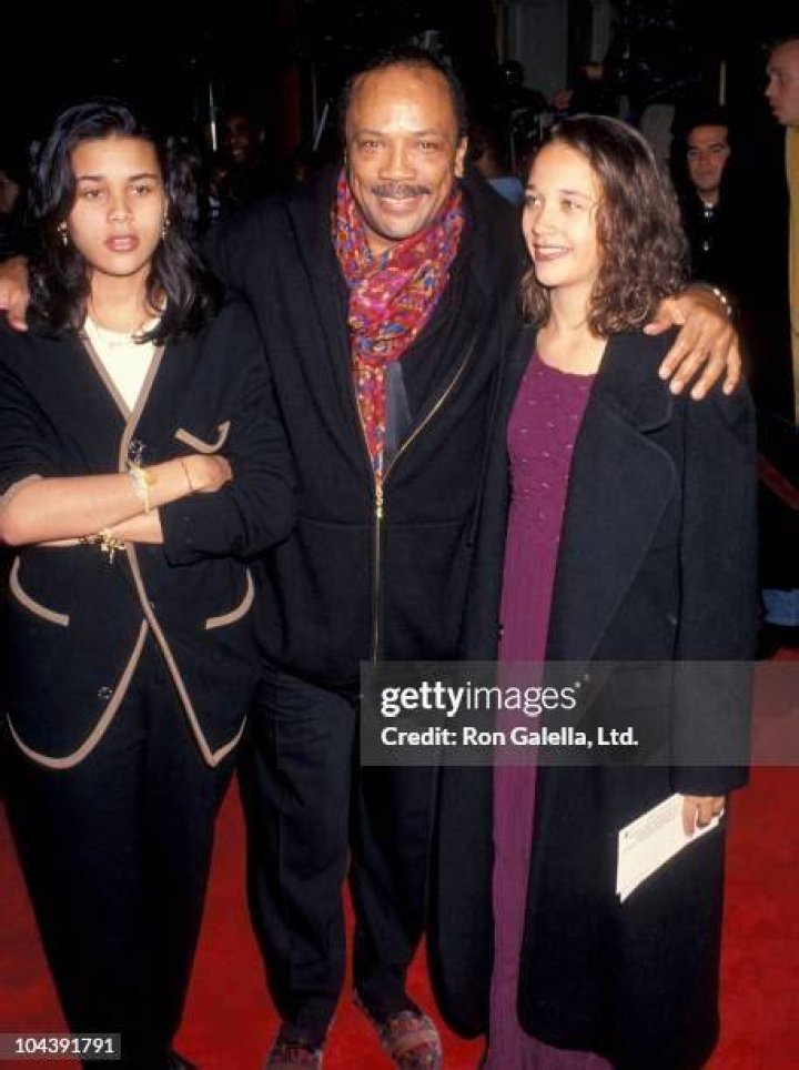 Quincy Jones & Daughters Attend Film Premiere In Los Angeles