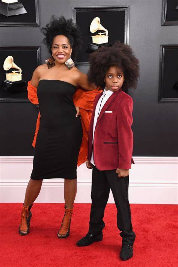 Raif-Henok Emmanuel Kendrick introduces a performance by grandmother Diana Ross at the 61st annual Grammy Awards, in Los Angeles 61st Annual Grammy Awards - Show, Los Angeles, USA - 10 Feb 2019