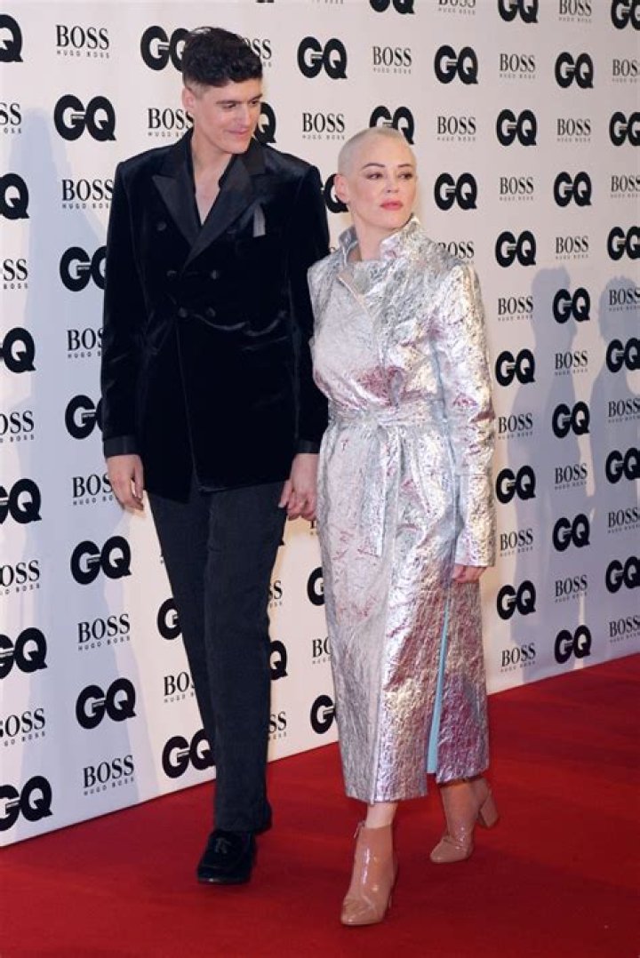 Rain Dove Brings Rose McGowen As Date To The GQ Men of the Year Awards