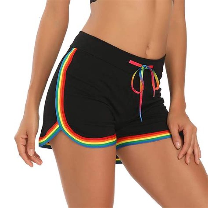 Rainbow shorts at Yandy.com