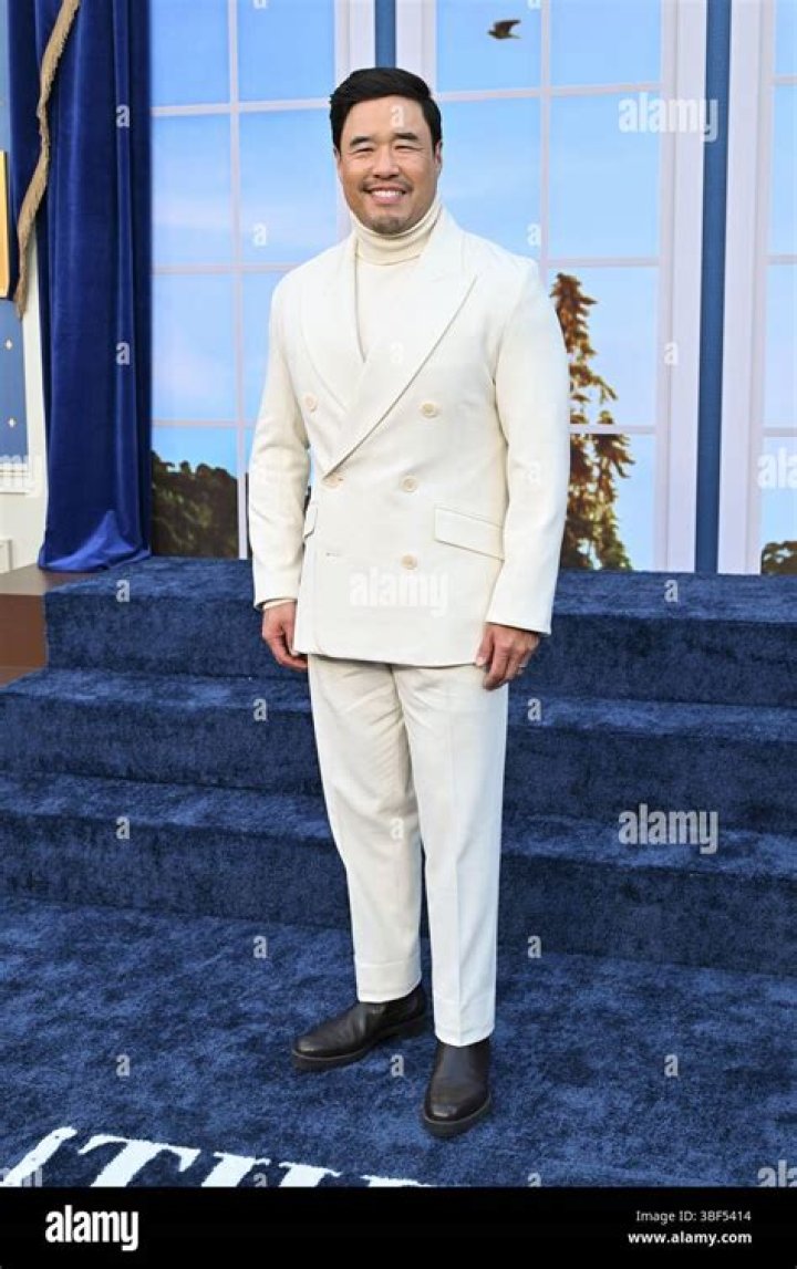 Randall park at the premiere of &lsquo;Crazy Rich Asians&rsquo;
