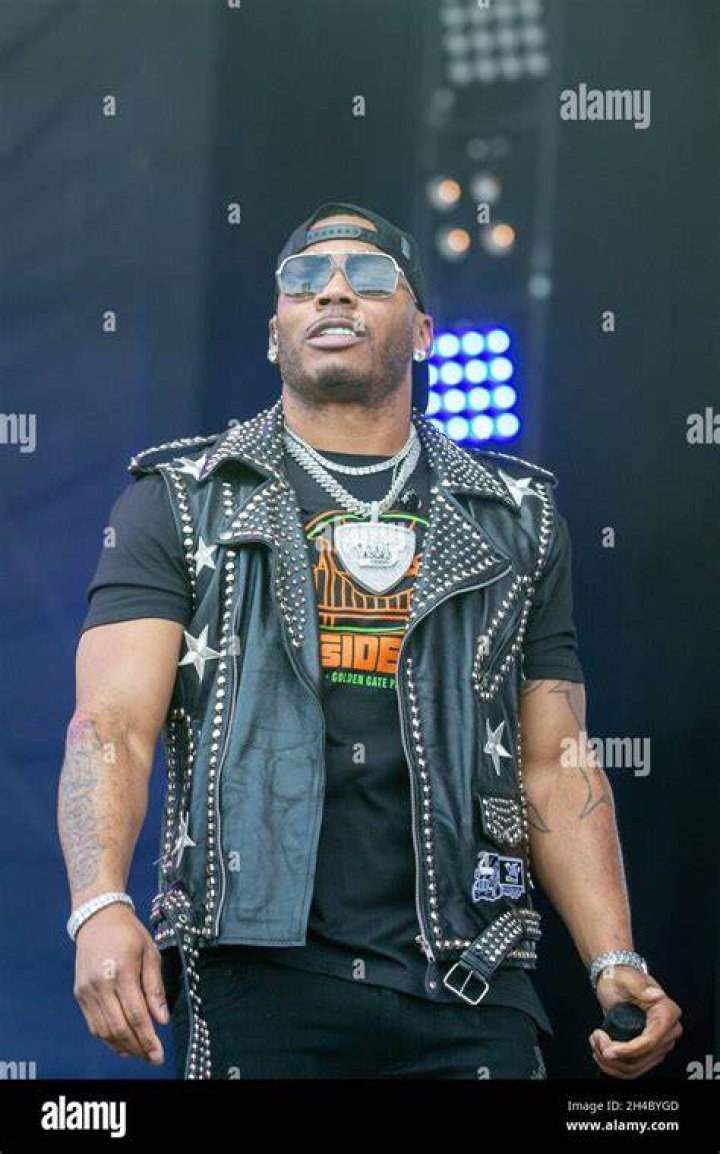 Rapper Nelly (Cornell Iral Haynes Jr.) during Summerfest Music Festival at Henry Maier Festival Park on June, 28 2018, in Milwaukee, Wisconsin (Photo by Daniel DeSlover/Sipa USA)(Sipa via AP Images)