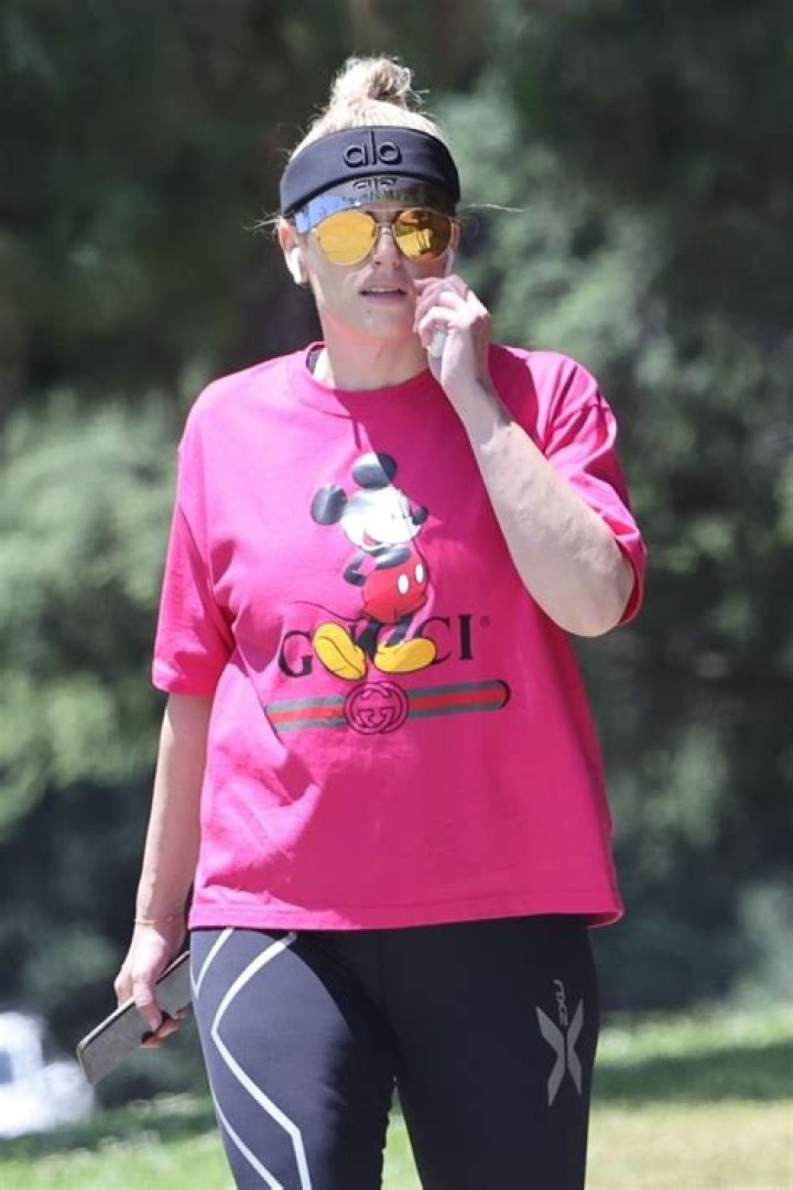 Rebel Wilson wears a Gucci sweatshirt