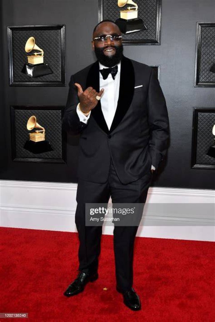 Rick Ross 62nd Annual Grammy Awards, Arrivals, Los Angeles, USA - 26 Jan 2020