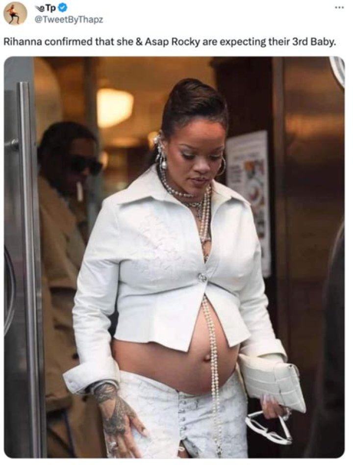 Rihanna Pregnancy Rumor
