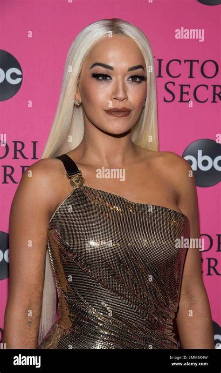 Rita Ora attends the 2018 Victoria's Secret Fashion Show at Pier 94, in New York 2018 Victoria's Secret Fashion Show - Arrivals, New York, USA - 08 Nov 2018