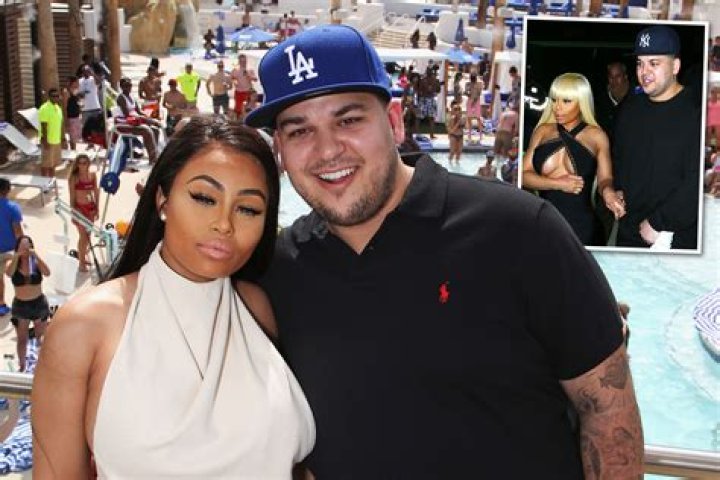 Rob Kardashian Blac Chyna and Rob Kardashian at Miami International Airport, America - 11 May 2016