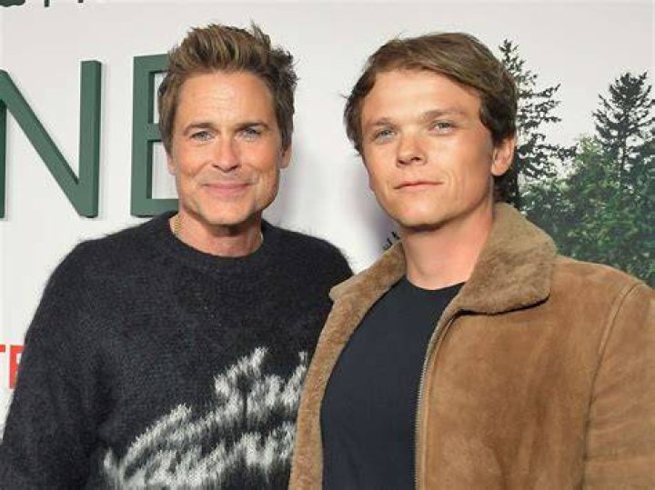 Rob Lowe & His Kids In St. Tropez