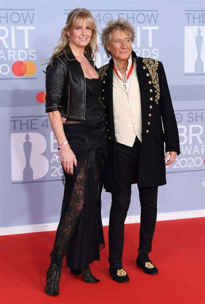 Rod Stewart and Penny Lancaster The Cheltenham Festival 2022, Day One, Horse Racing, Cheltenham Racecourse, Cheltenham, UK - 15 Mar 2022