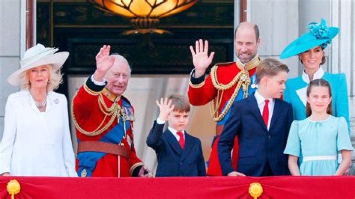 royal family trooping the colour 2022