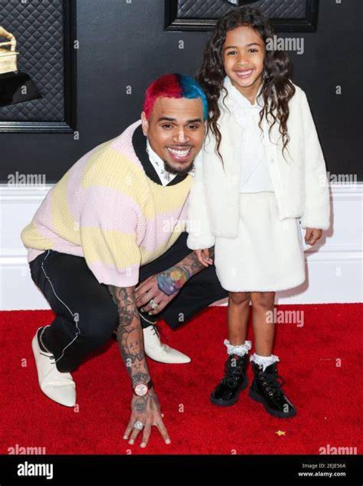 Royalty Brown and Chris Brown62nd Annual Grammy Awards, Arrivals, Los Angeles, USA - 26 Jan 2020