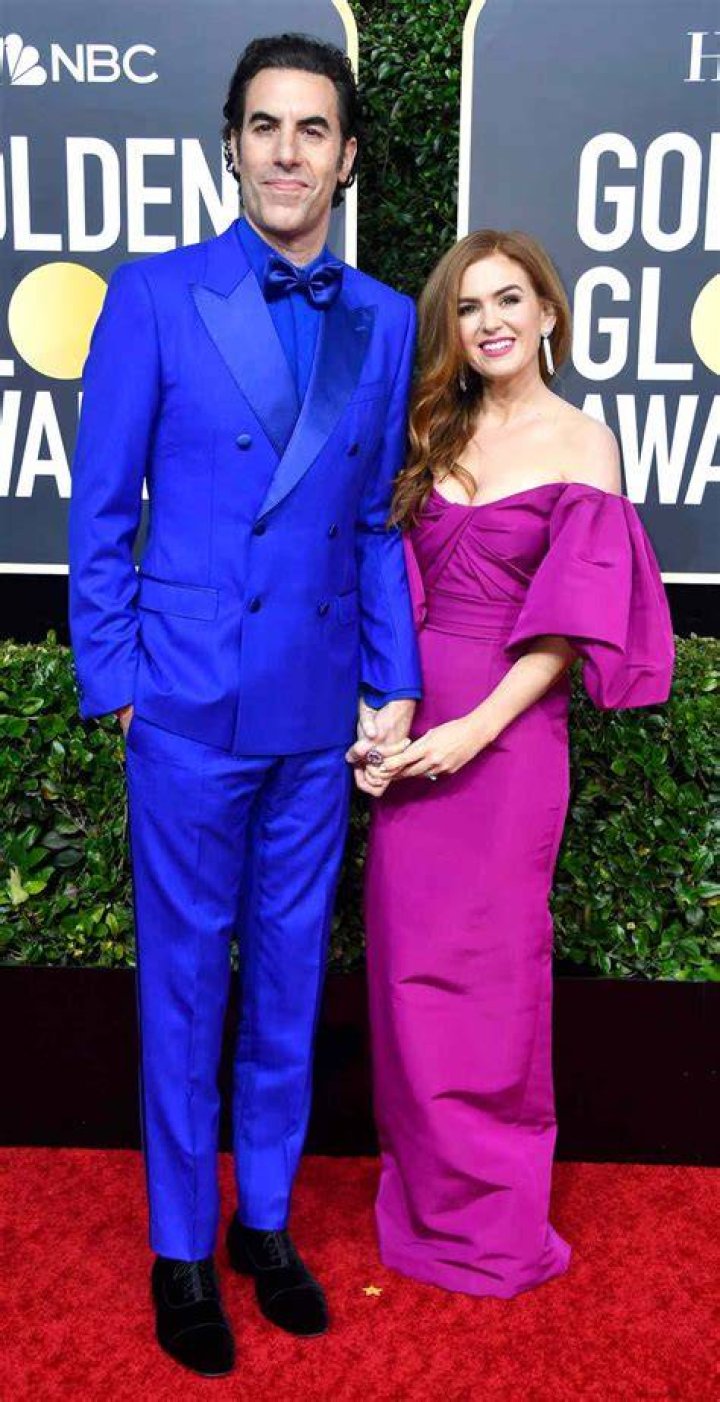 Sacha Baron Cohen and Isla Fisher 71st Annual Primetime Emmy Awards, Arrivals, Microsoft Theatre, Los Angeles, USA - 22 Sep 2019