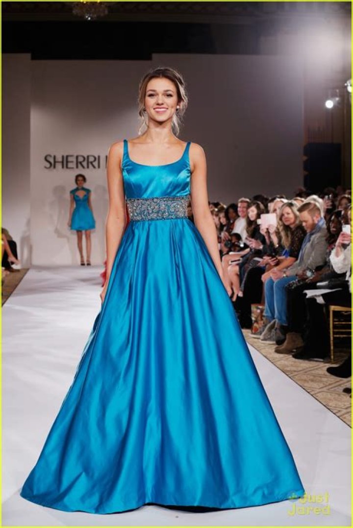 Sadie Robertson Sherri Hill show, Fall Winter 2016, New York Fashion Week, America - 12 Feb 2016