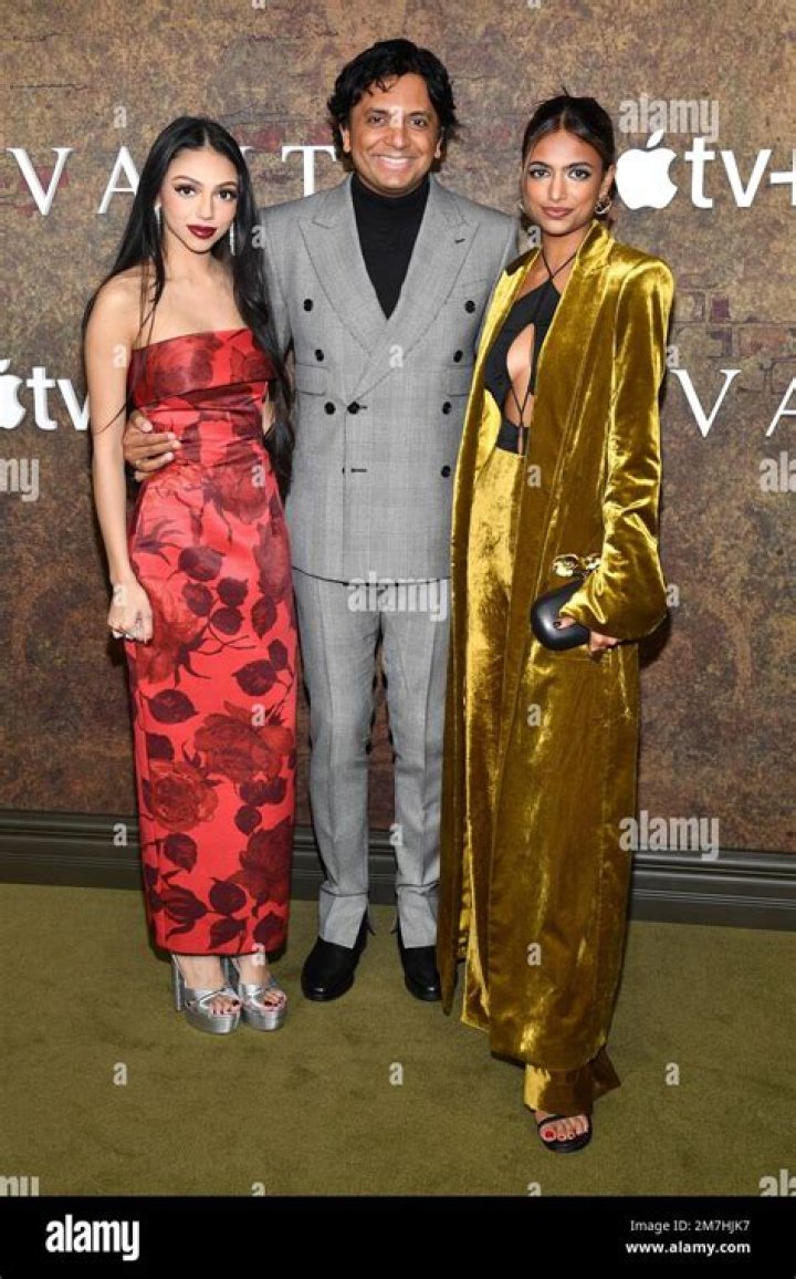 Saleka, M. Night and Ishana Shyamalan