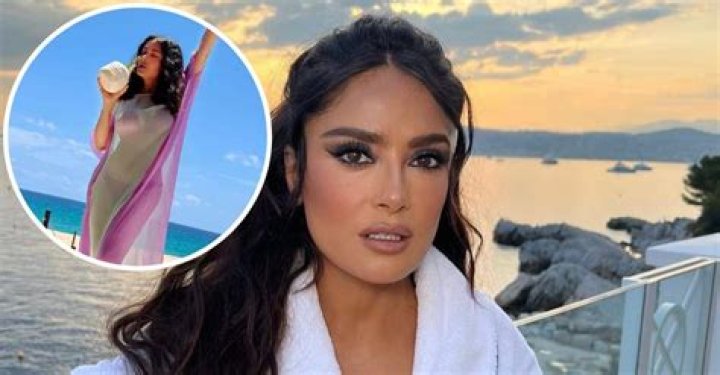 Salma Hayek Flaunts Her Bikini Bod In Austrailia