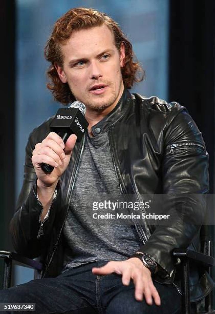 Sam Heughan AOL Build Speaker Series, New York, USA - 30 Jul 2018