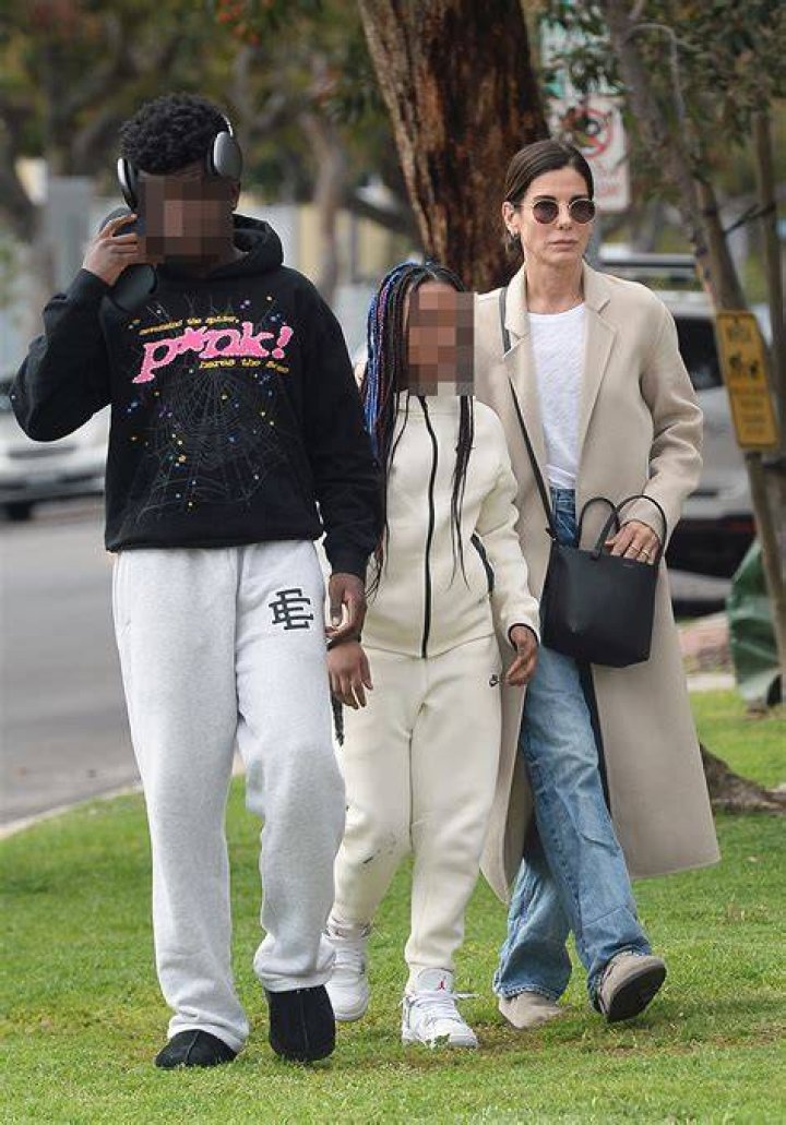 sandra bullock and son louis