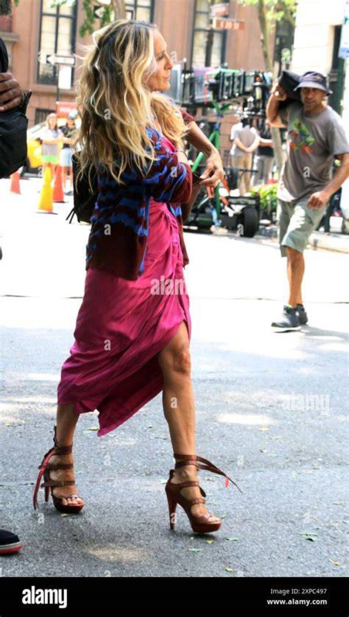 Sarah Jessica Parker filming &lsquo;And Just Like That&hellip;&rsquo;