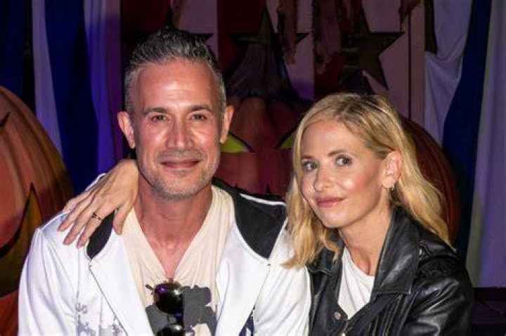 Sarah Michelle Gellar & Pete Weber