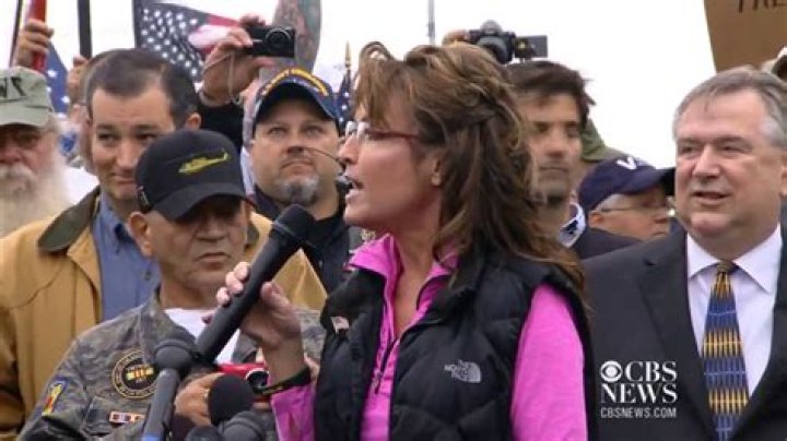 Sarah Palin Leads a Protest