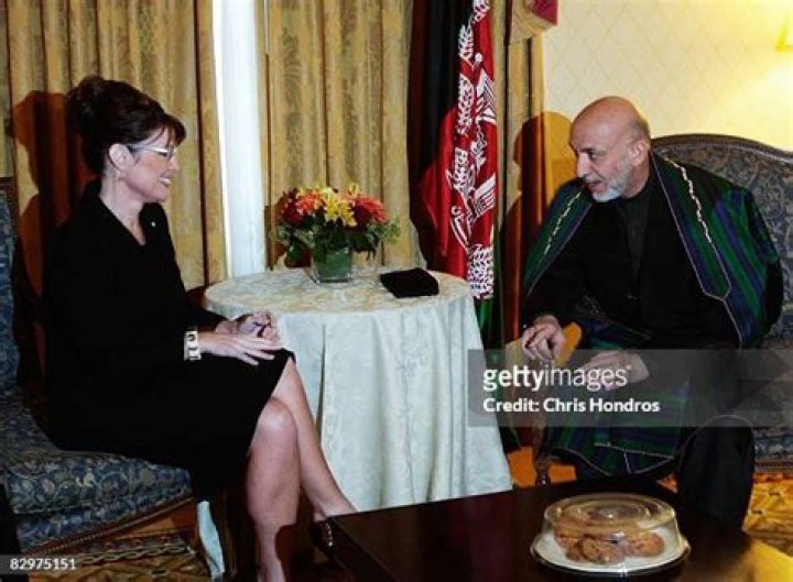 Sarah Palin Meets With Hamid Shirvani