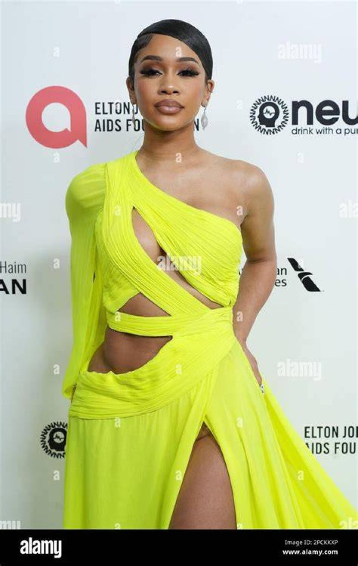 Saweetie Elton John AIDS Foundation Academy Awards Viewing Party, Los Angeles, USA - 27 Mar 2022