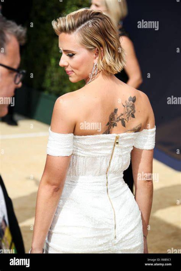 Scarlett Johansson At The 70th Primetime Emmy Awards