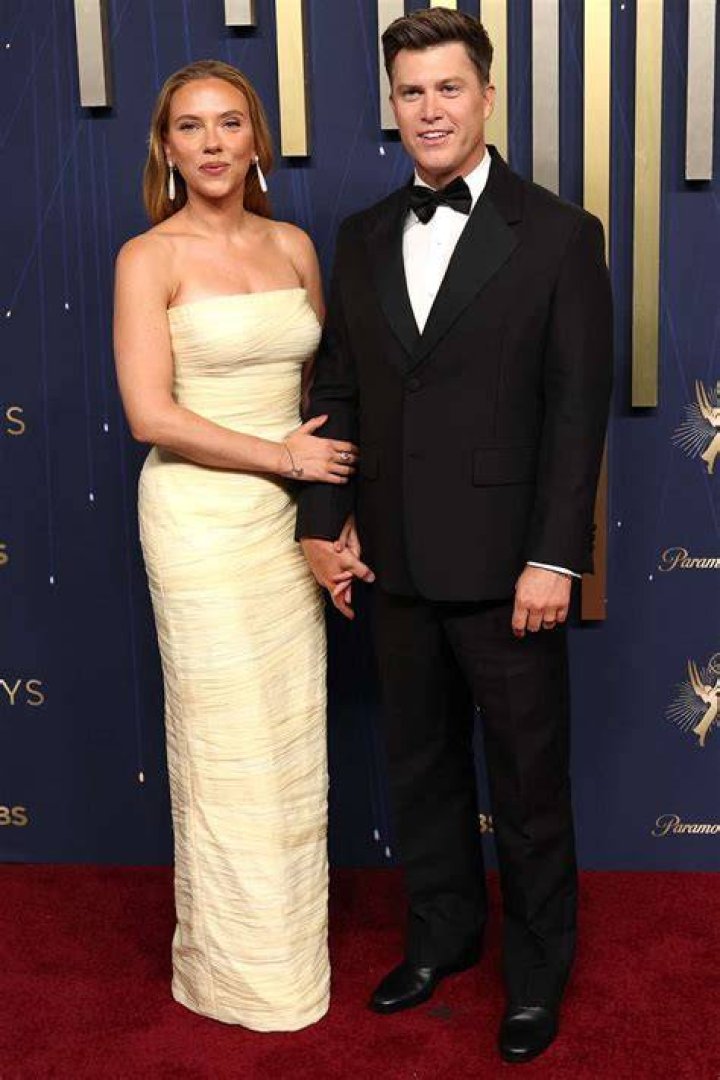 Scarlett Johansson, Colin Jost 77th Annual Golden Globe Awards, Cocktails, Los Angeles, USA - 05 Jan 2020