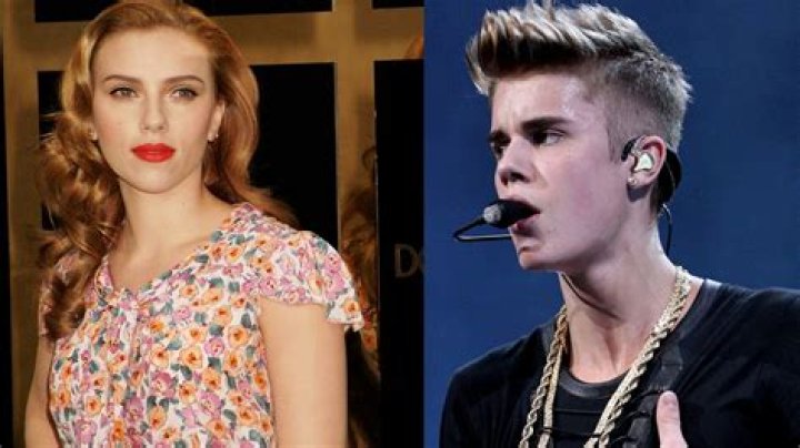 scarlett johansson justin bieber crush