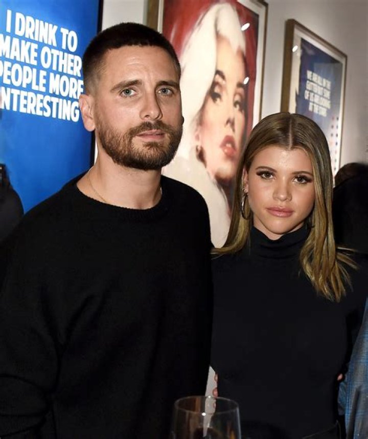Scott Disick Sofia Richie social media love