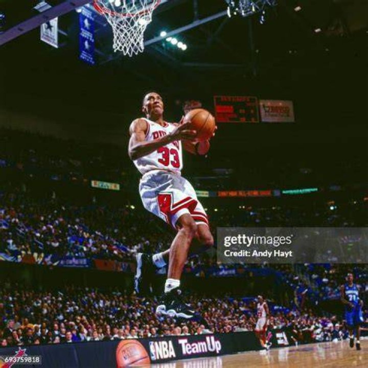 Scottie Pippen, during 'Heat Sports and Fitness Feast' at Citibanamex Heat Sports and Fitness Feast press conference, Mexico City, Mexico - 01 Sep 2018