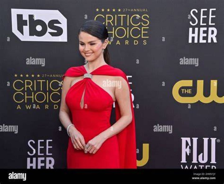 Selena Gomez 27th Critics' Choice Awards, Arrivals, Los Angeles, California, USA - 13 Mar 2022