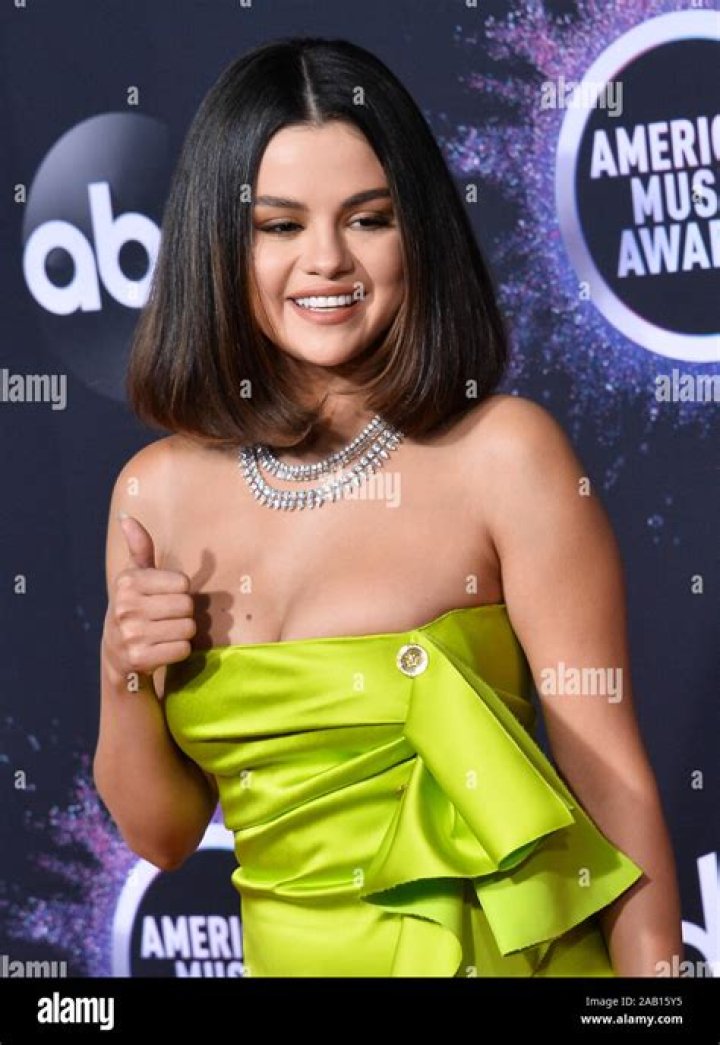 Selena Gomez 47th Annual American Music Awards, Show, Microsoft Theater, Los Angeles, USA - 24 Nov 2019