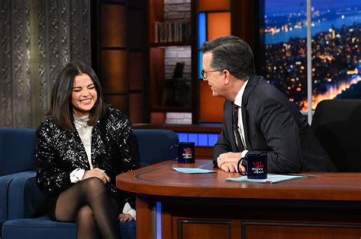 Selena Gomez At The Late Show in NYC