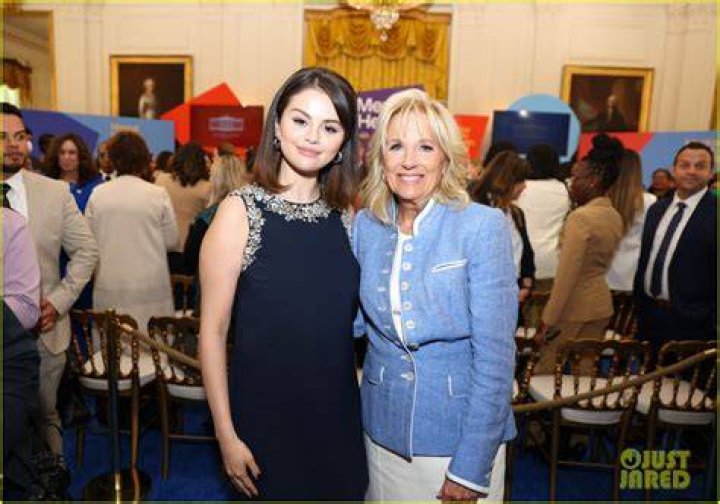 Selena Gomez & Jill Biden