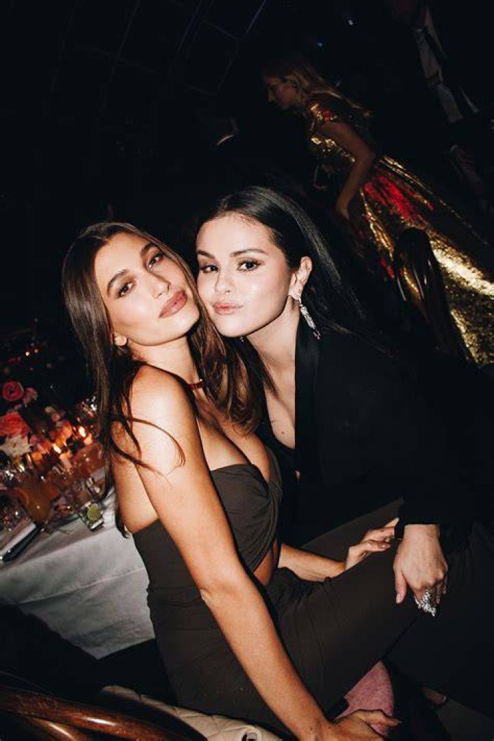 Selena Gomez With Hailey Bieber