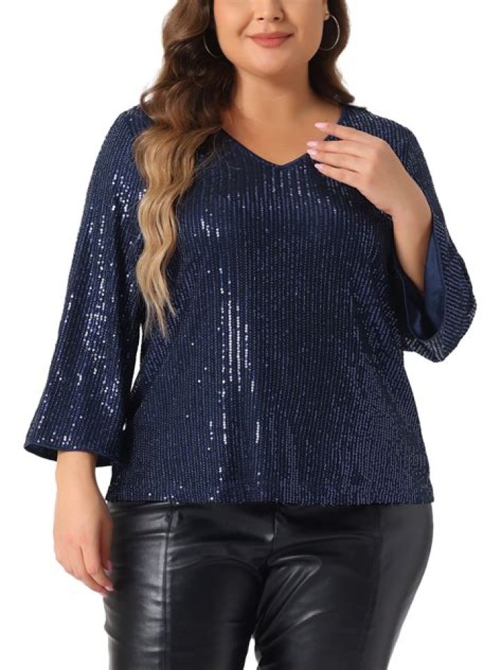 sequin top
