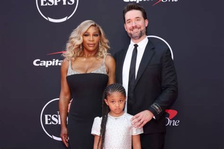 serena williams, alexis ohanian sr., alexis olympia ohanian jr.