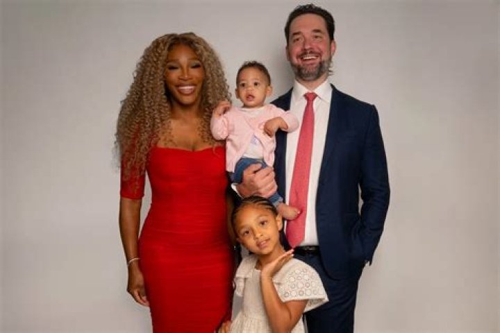 Serena Williams and daughter Olympia