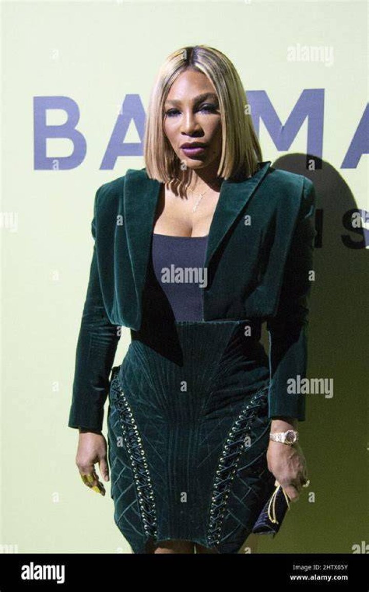 Serena Williams At Balmain