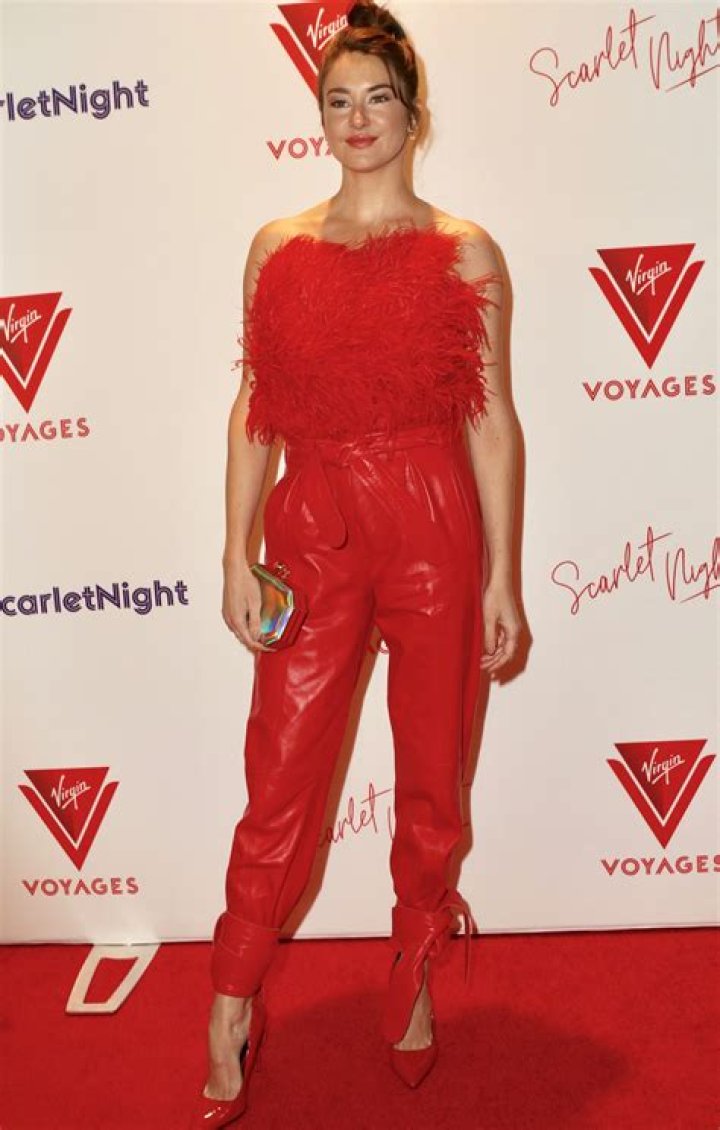 Shailene Woodley Virgin Voyages Scarlet Night Party, New York, USA - 14 Feb 2019 Wearing Attico