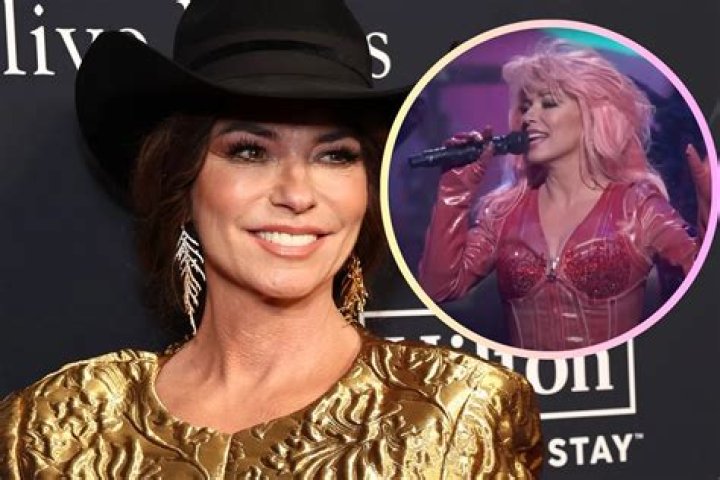 SHANIA TWAIN 29--Country singer Shania Twain performs her hit "Any Man of Mine" at the opening of the 1995 Country Music Association Awards show in Nashville, Tenn., on . Despite selling over 7 million copies of her album "The Woman in Me," Twain has yet to win a CMA award COUNTRY AWARDS, NASHVILLE, USA