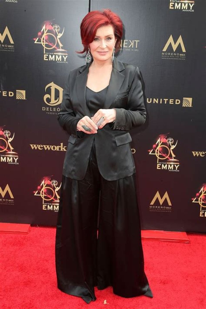 Sharnon osbournce on the red carpet
