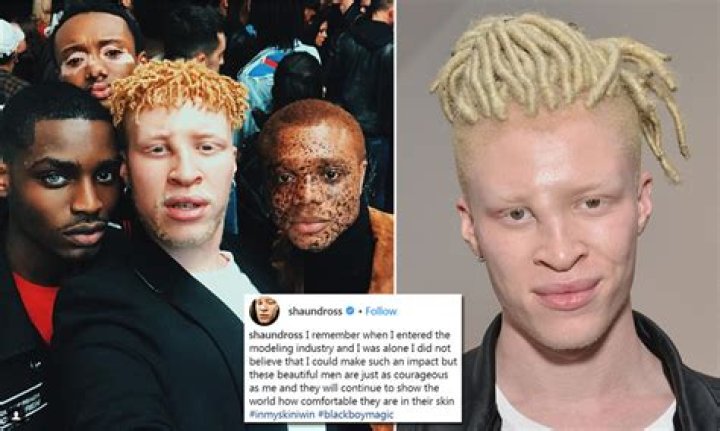 Shaun Ross at a protest