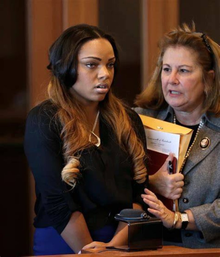 Shayanna Jenkins, Janice Bassil Shayanna Jenkins, middle, fiancee of former New England Patriots football player Aaron Hernandez, is escorted by attorney Janice Bassil, left, and an unidentified attorney after a bail hearing in Fall River Superior Court in Fall River, Mass. Hernandez, charged with murdering Odin Lloyd, a 27-year-old semi-pro football player, was denied bail Hernandez Police Football, Fall River, USA
