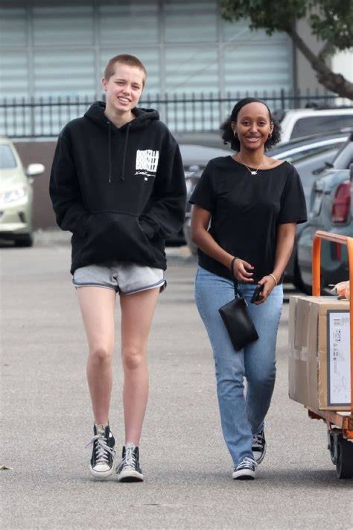 Shiloh and Zahara Jolie-Pitt, Millie Bobby Brown