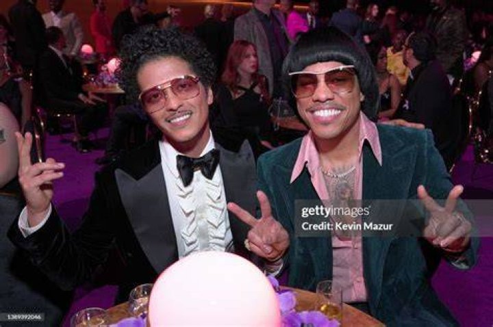 Silk Sonic 64th Annual Grammy Awards, Show, MGM Grand Garden Arena, Las Vegas, USA - 03 Apr 2022
