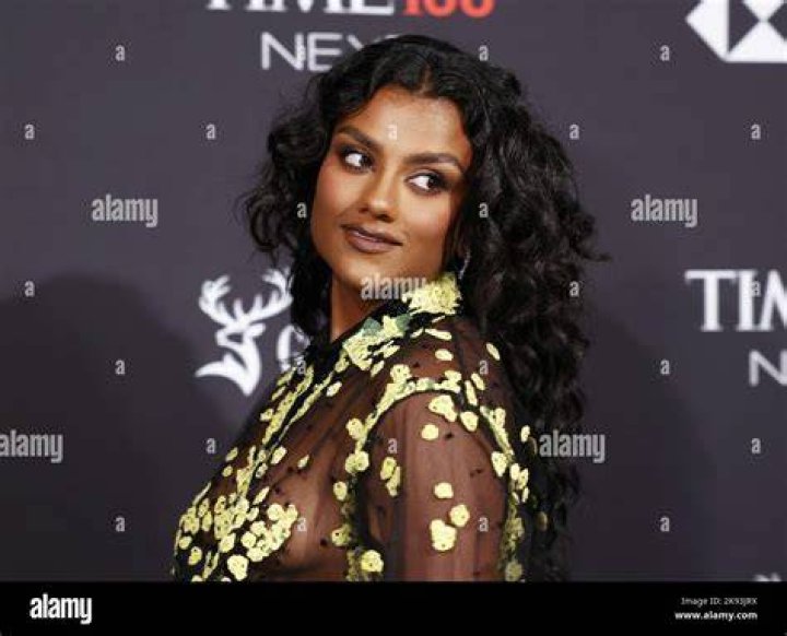 Simone Ashley Arrives at Time100 Next