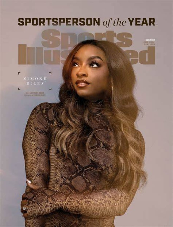 Simone Biles on the cover of Vanity Fair