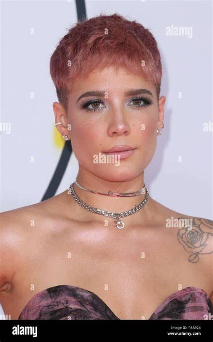 Singer Halsey (Ashley Nicolette Frangipane) arrives at the Flip Grand Launch Event Hosted by Grammy-Nominated Artist Halsey with Performances by Scout Willis, BIA, and Kehlani held at Avalon Hollywood on December 9, 2021 in Hollywood, Los Angeles, California, United States.Flip Grand Launch Event, Hollywood, United States - 10 Dec 2021